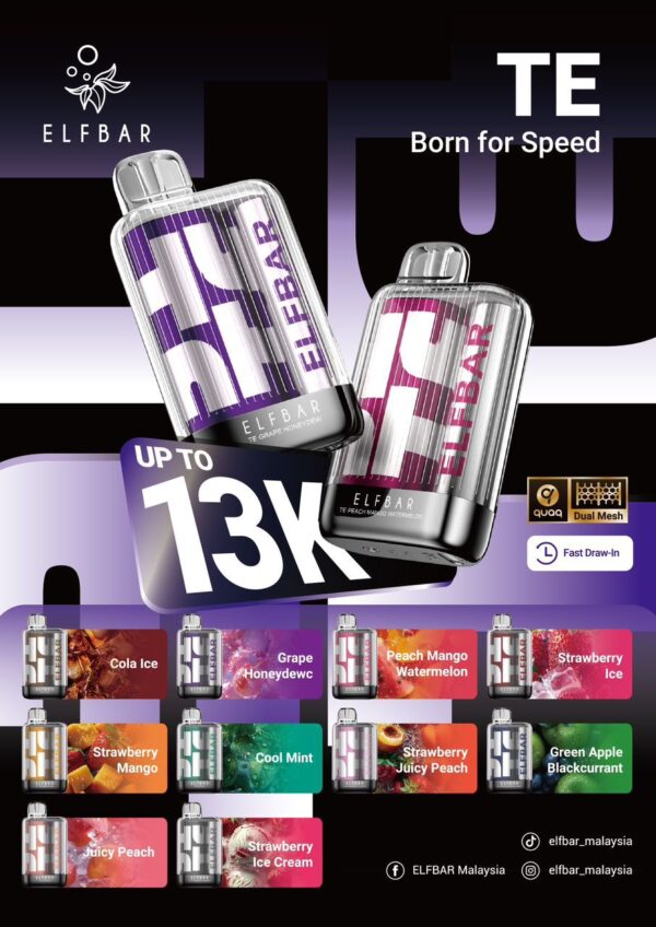 Elf Bar TE13000 Puffs Vape